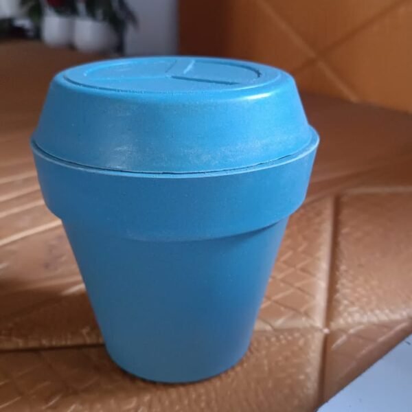 Heavy Plastic Flower pots With Tray (1 Pc)