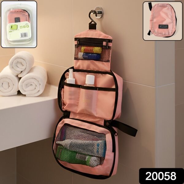 Premium Travel Mate Hanging Toiletry Bag (1 Pc)