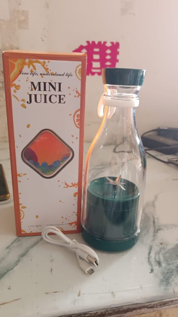 c78f2267-8f2f-4fe3-93e1-38da861e2c33.jpg Blender Portable Juicer with 4 Blades 400 Ml Multicolor