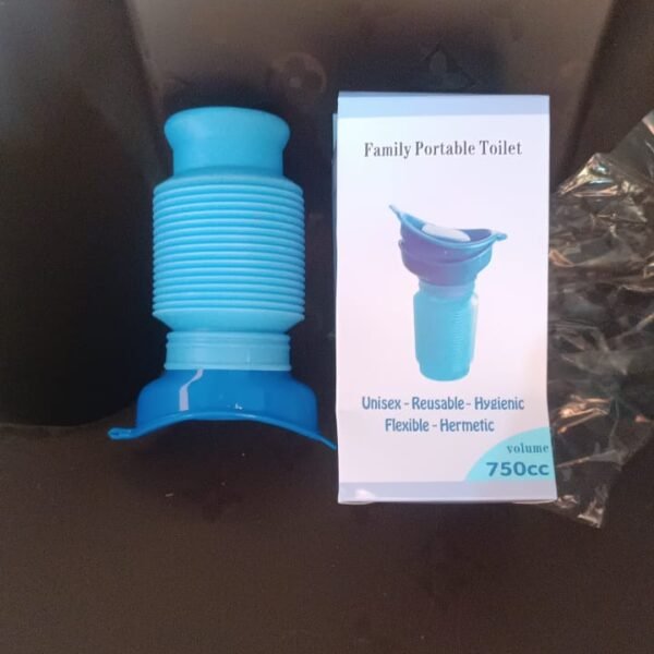 Urinal Foldable Portable Wee Bottle (750 ML / 1 Pc)