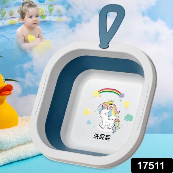 Foldable Baby Wash Basin ( 28×28 Cm)