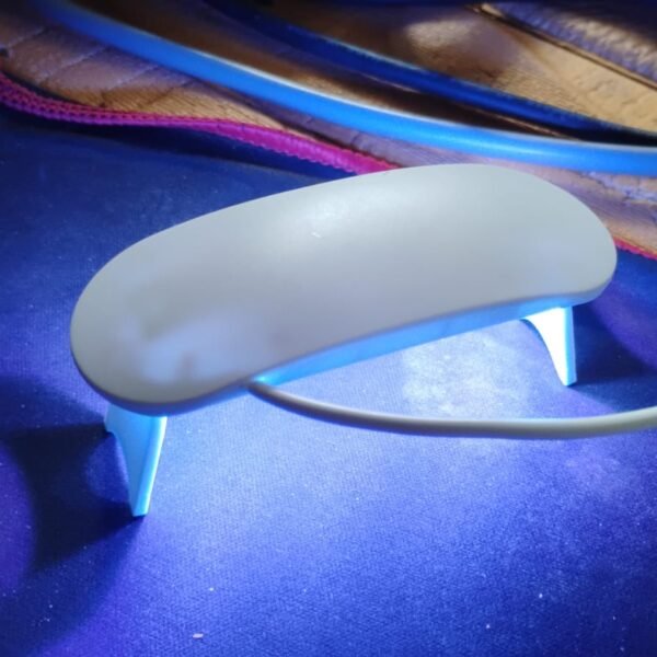 Mini Portable UV LED Nail Lamp for Gel Nail Polish Curing (1 Pc)