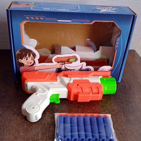 Z Master Toy Gun with Foam Bullets Compact Shooting Toy for Kids