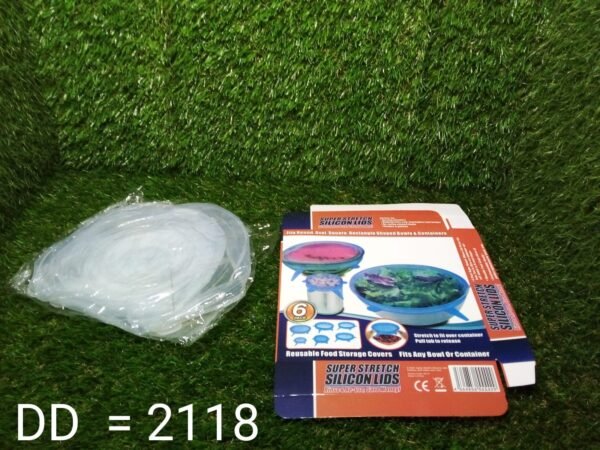 Silicone Lid Set – Stretchable Lids for Containers & Covers