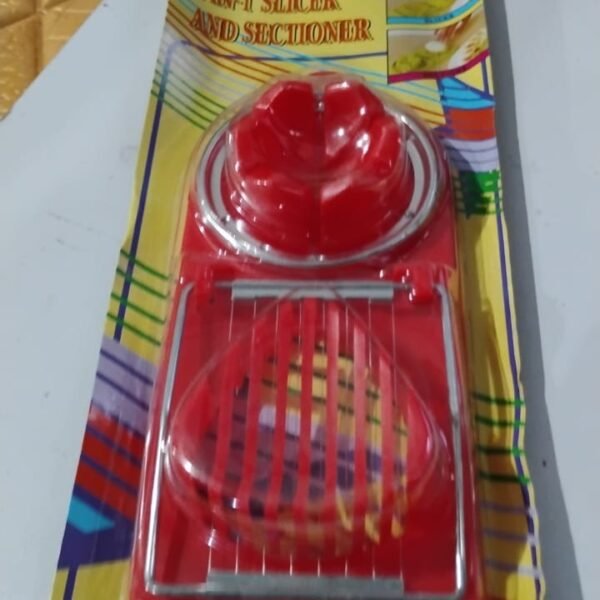 2 In 1 Egg Slicer, Egg Cutter For Hard Boiled Eggs (1 Pc)