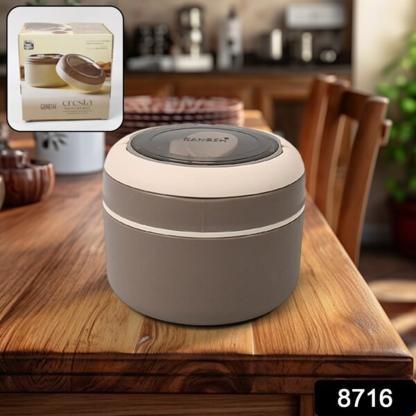 ca26f2f1-b409-45b6-8ebf-8f7bc729b5f4.jpg Cresta Food Insulated Airtight Leak-Proof Lunch Box with Spoon