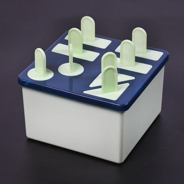 Plastic Kulfi Mold, Kulfi Molds 8 pcs Tray Ice Cream Mold Reusable