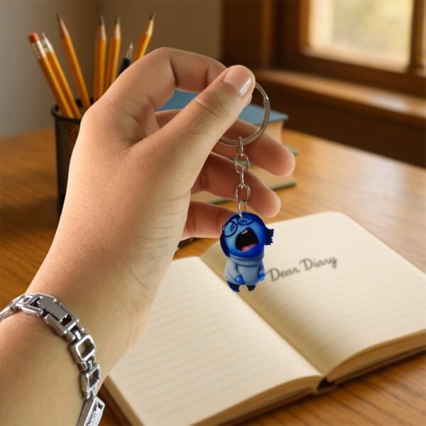 Cute Cartoon Character Girl Keychain For Kids, Bags & Stationery