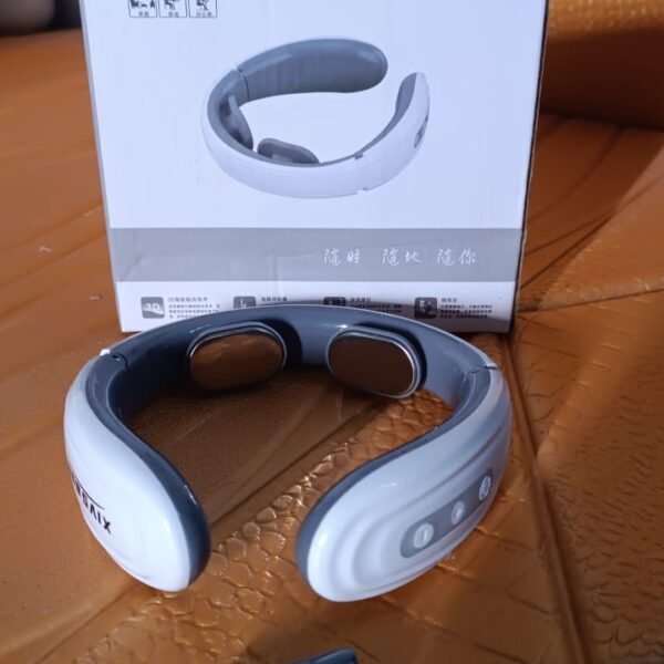 cb18b52d-254c-4ba8-82fc-f7e0938fc2bb_fe4661ee-e039-4afe-9a1d-3ad3d482a6fb.jpg 2 Heads Smart Electric Neck and Back Pulse Massager (1 Pc / Mix Design)