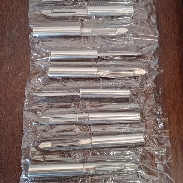 Stainless Steel Peeler Set – Multi-Purpose Handle for Peeling & Shredding(12 Pc)