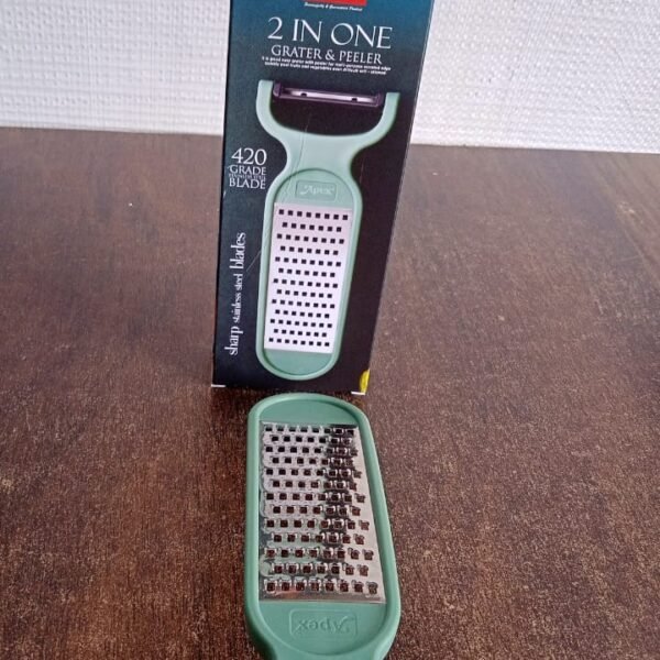 Apex 2-in-1 Vegetable Grater & Peeler Combo Tool