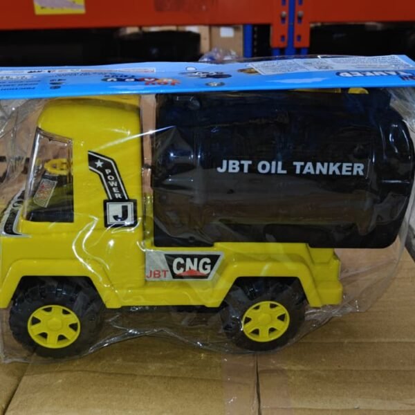 Big Heavy Duty Unbreakable Toy Truck with Sound | Friction Powered Oil-Water Tanker
