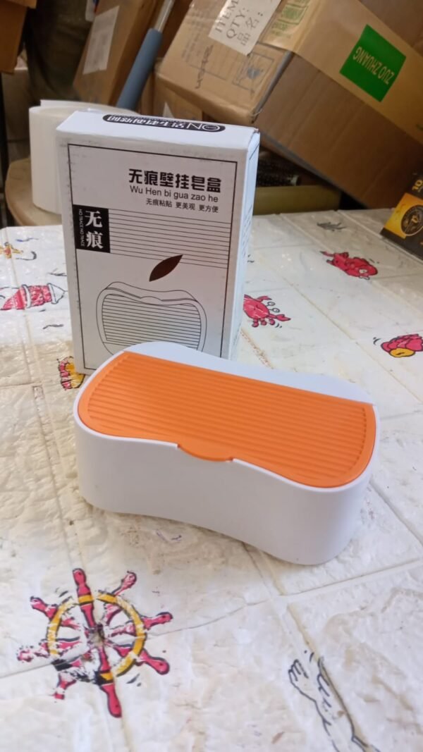 cd76b8df-bc39-42f0-87e3-9a39deb9090b.jpg Soap Holder Travel Business Travel Hotel Portable Wall-mounted Soap Box (1 Pc)