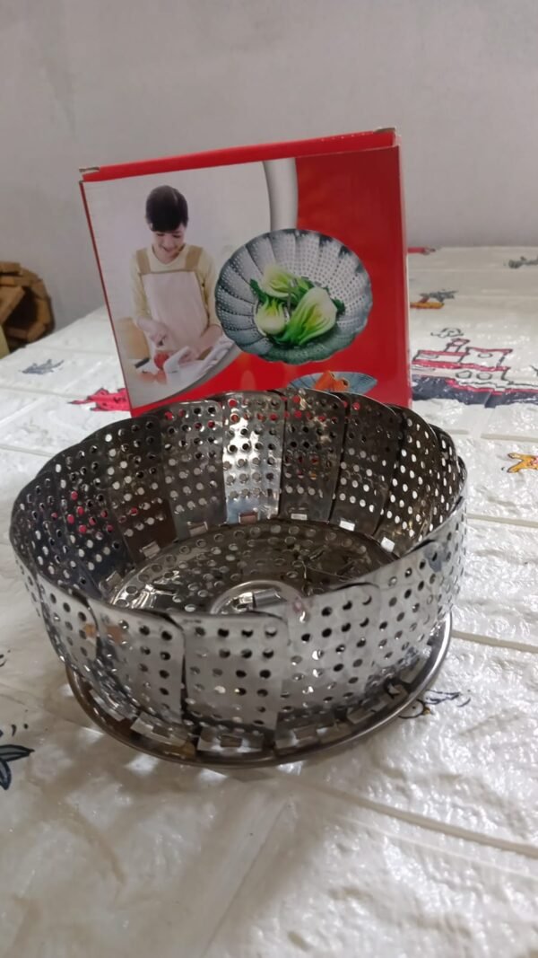 Unique Design Stainless-Steel Heaviest vegetable for Kitchen Plate Stand/ Basket