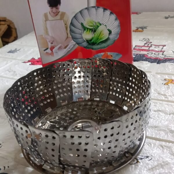 Unique Design Stainless-Steel Heaviest vegetable for Kitchen Plate Stand/ Basket
