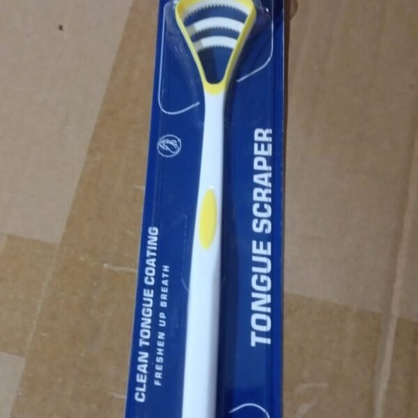 Oral Tongue Cleaner – Stainless Steel Scraper for Personal Dental Care