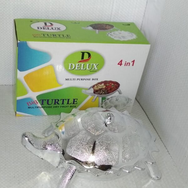 Multipurpose Tortoise Shape Dry Fruit /  Gift Box