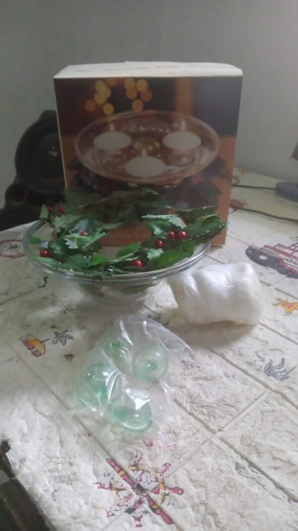 cf78ec73-adc7-44bd-b165-4a87462c89b9.jpg Floating Candle Holder (1 Pc): Romantic Ambiance, Table Decor, Diwali