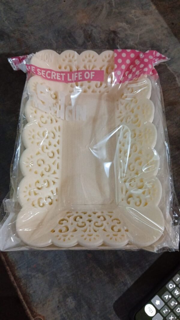 cfe1bca2-cc39-4954-ade6-e62f03f46f63.jpg Rectangle Plastic Dinner Plate Serving Trays Home School Office 8 Pcs Set