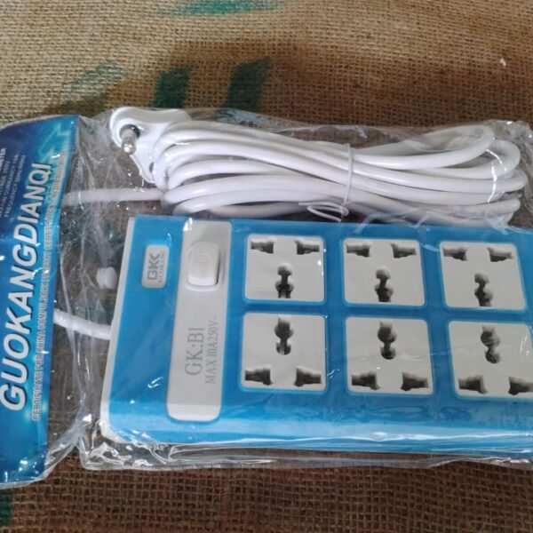 Extension Board 250V 6 Way Extension Board (10m)