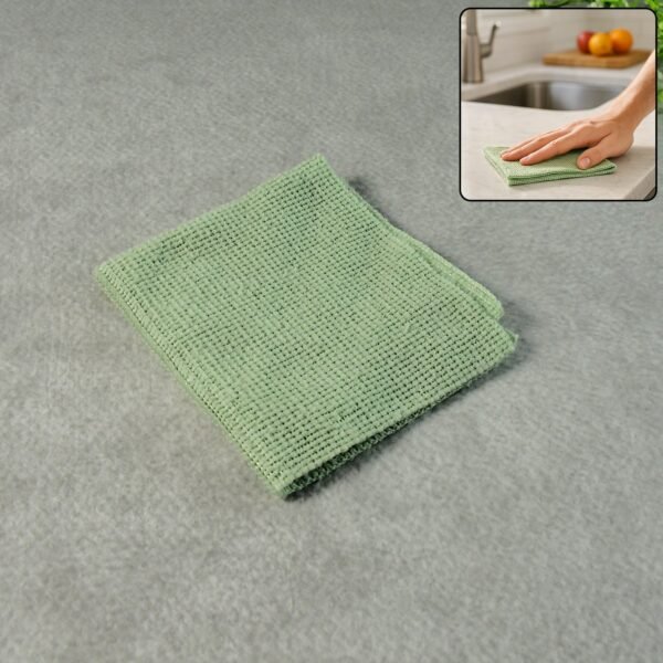 cleaningcloth-WOSKU-01.jpg Multipurpose Microfiber Cleaning Cloth - (20x20cm / 1 Pc)
