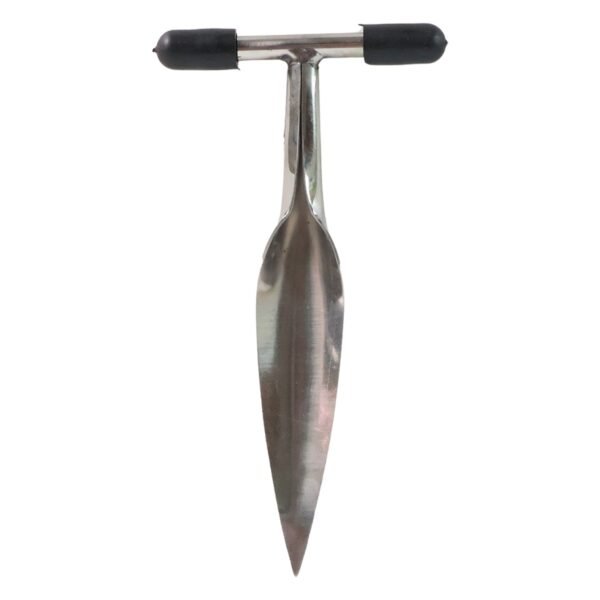 Stainless Steel Coconut Breaker Tool with Comfortable T-Handle (1 Pc)