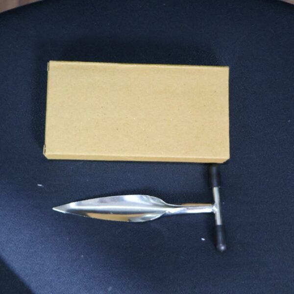 Stainless Steel Coconut Breaker Tool with Comfortable T-Handle (1 Pc)