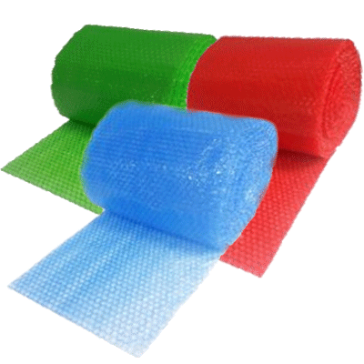 Colorfull AIR Bubble Premium Packing ROLL (1MTR X 100MTR (White)