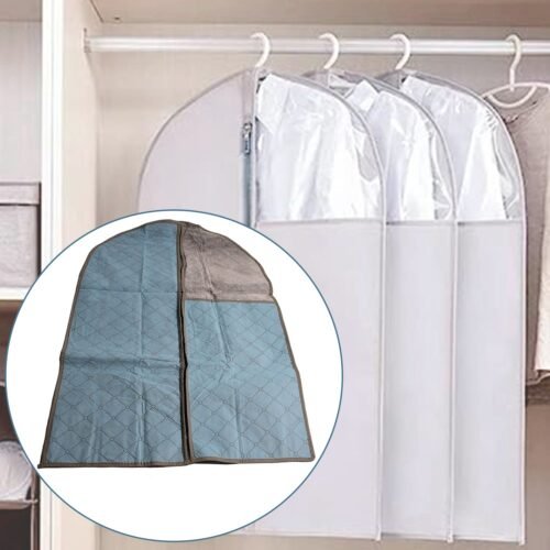 cover6.jpg Foldable Non Woven Men's Coat Blazer Suit Cover men's coat blazer cover fold over breathable garment bag suit cover.