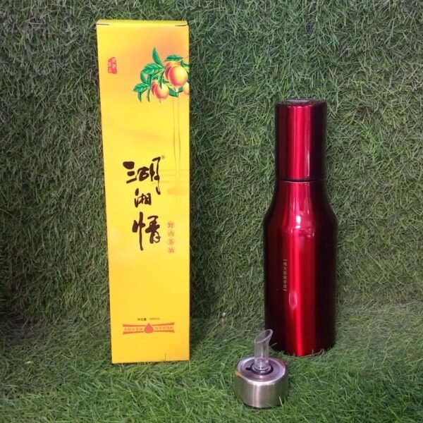Stainless Steel Oil Dispenser with Nozzle Bottle (500Ml)