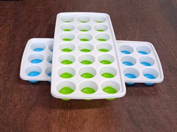 d04a85ce-f41d-4a8d-b676-e6ea0e1b321d.jpg 21 Cavity Up Ice Cube Trays-Easy Release Food Grade (2 Pc Set)