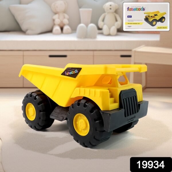 d085eeef-33ae-4e3e-8cb9-26c64611a611.jpg Funwoods Friction-Powered Dump Truck Toy - (1 Pc)