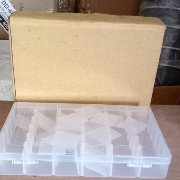 d096cbce-9f56-4935-92fa-8343b319b15b.jpg 36 Grids Clear Plastic Transparent Organizer Box (1pc)