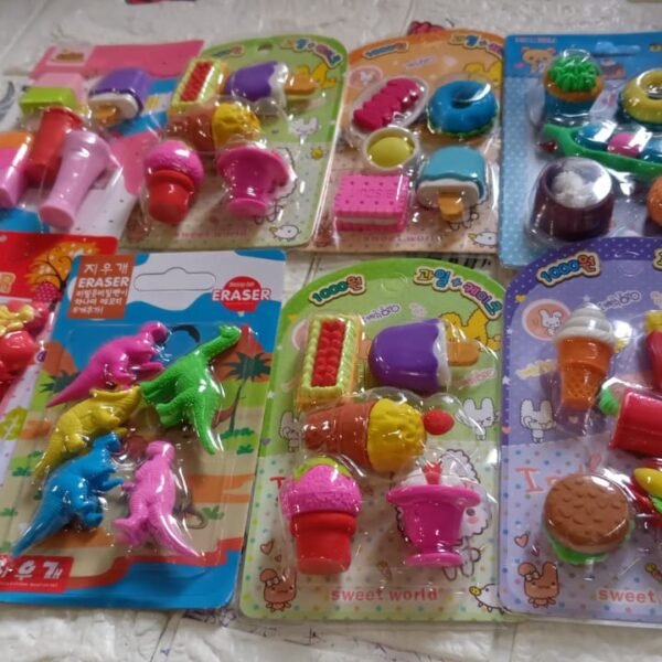 d0a65136-f4fc-4e03-bae0-bd25d21a8051.jpg Mix Design Fancy Erasers Set (1 Set)