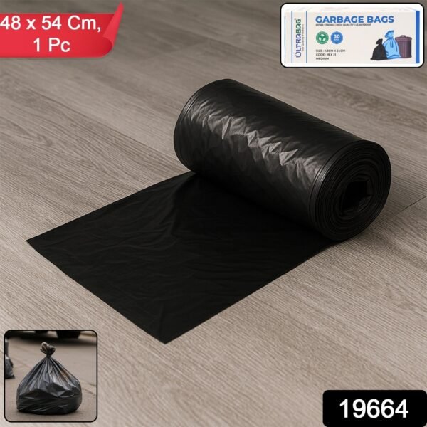 Extra-Strong Garbage Bag Roll (48x54CM / 1 Pc)
