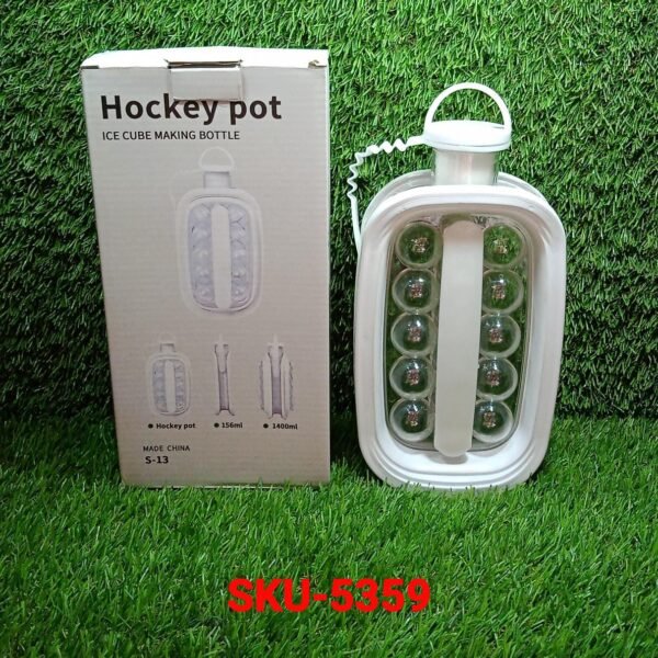 Foldable Ice Tray with Lid, 2-in-1 Ice Ball Maker