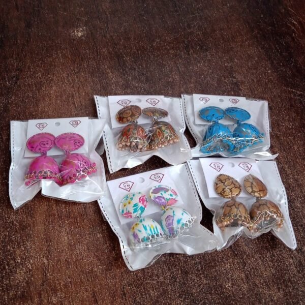 d27128cd-48a8-44df-8a23-9485a49587ac.jpg Jhumka Earrings / Buti for Women & Girls (1 Pair / Mix Color & Design)