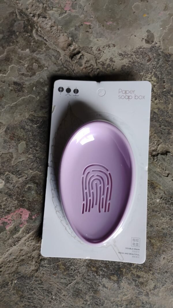 Plastic Soap Dish with Drain, Soap Holder Double-layer ,Sabudani (1 Pc)