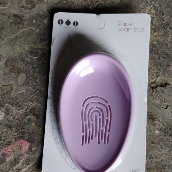 Plastic Soap Dish with Drain, Soap Holder Double-layer ,Sabudani (1 Pc)