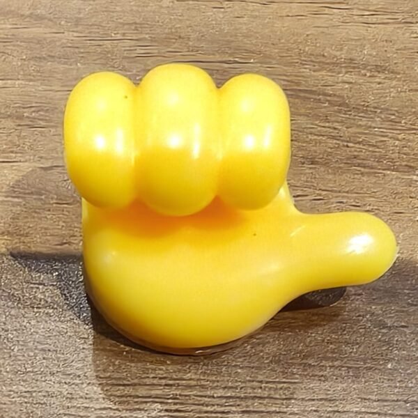 d3822bd0-d3e9-4a86-971a-691d9387f0c9.jpg Yellow Multifunctional Multi functional Hand Shape Wall Clip Hanger Keys Cable Holder