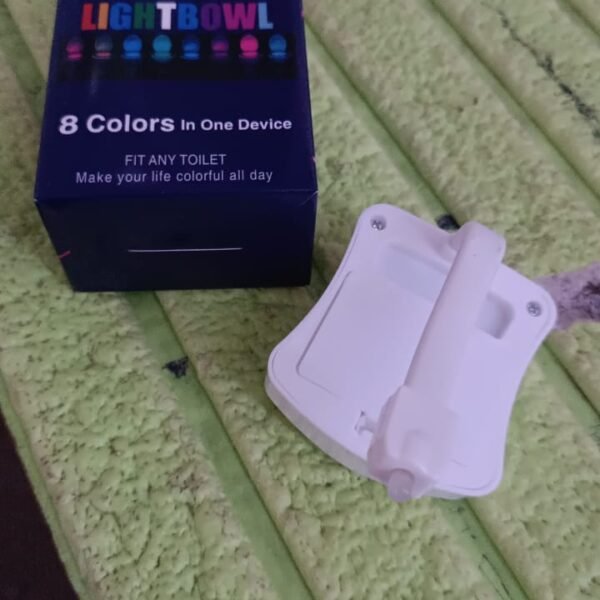 Toilet Light, LED Toilet Bowl Light Toilet Cover Lamp (1 Pc / Battery Not Included)