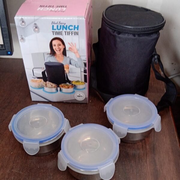 d3dc3b73-3ae2-4fce-8318-c8315bcbf0cd.jpg Stainless Steel Lunch Box - Multi-Compartment Airtight Container for Office