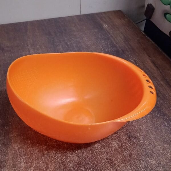 Virgin Rice Bowl Plastic Strainer, Water Strainer | Vegetable & Fruits Washing