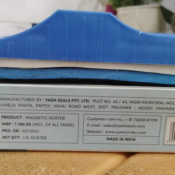 Yashu Magnetic 2-in-1 Whiteboard Duster with Dual Marker Holder (1 Pc)