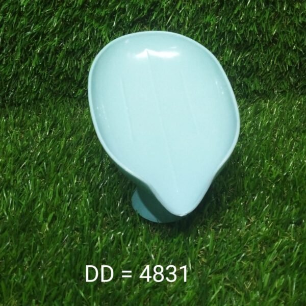 Self Draining Soap Holder for Bathroom Leaf Shape Soap Tray