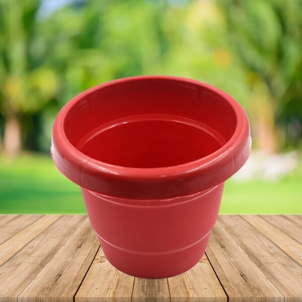 d7269c7e-74d6-4adf-98ca-4a6cb9c05854.jpg Plastic Heavy-Duty Plant Container Pot for Indoor & Balcony Garden (13cm, 1 Pc)