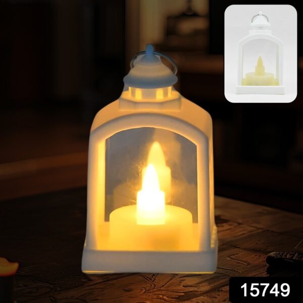Smokeless Led Light Lantern Lamp, Diwali (1 Pc)