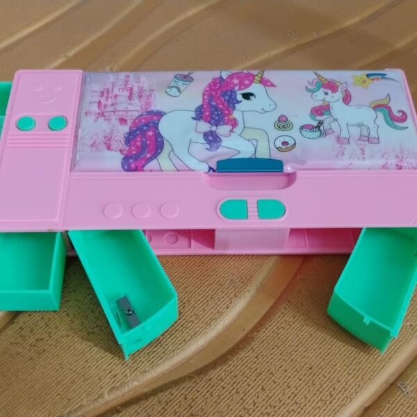 Multi Purpose Gadget Jumbo Pencil Box Compass