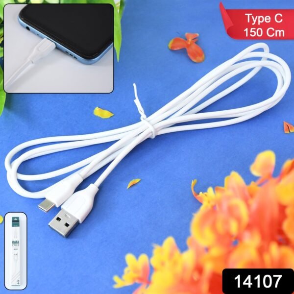 USB to Type-C Fast Charging and Data Transfer Cable – 150 cm