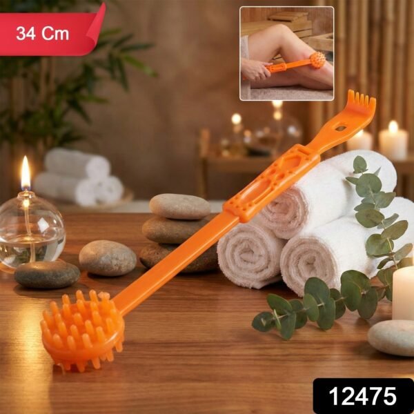Long Handle Body Massage Roller Stick (1 Pc)